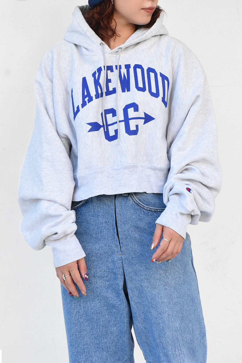 Crop Top U.S. Vintage Remake Hoodie#45