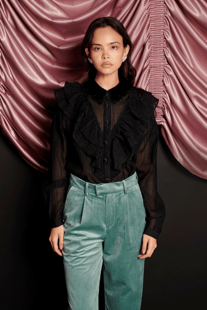 Kelly Ruffle Blouse