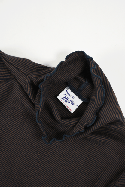 Panel Rib Turtleneck Tee