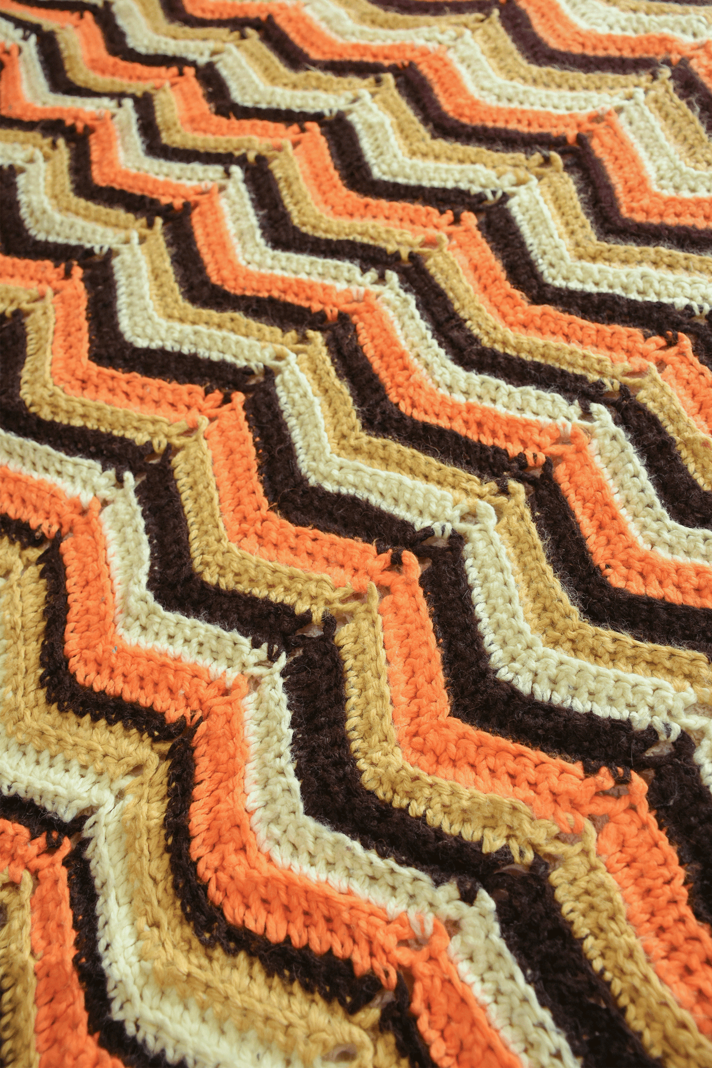 Vintage Crochet Rug No.8