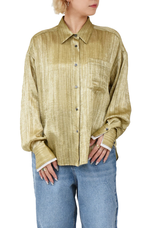 Washer Satin Shirt