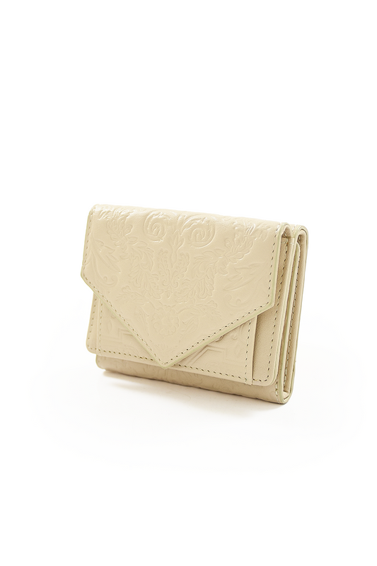 Jacquard Mini Wallet(beige)