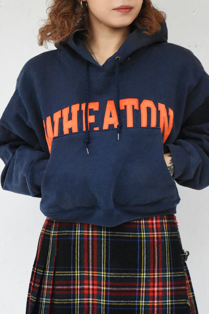 Crop Top U.S. Vintage Remake Hoodie #56