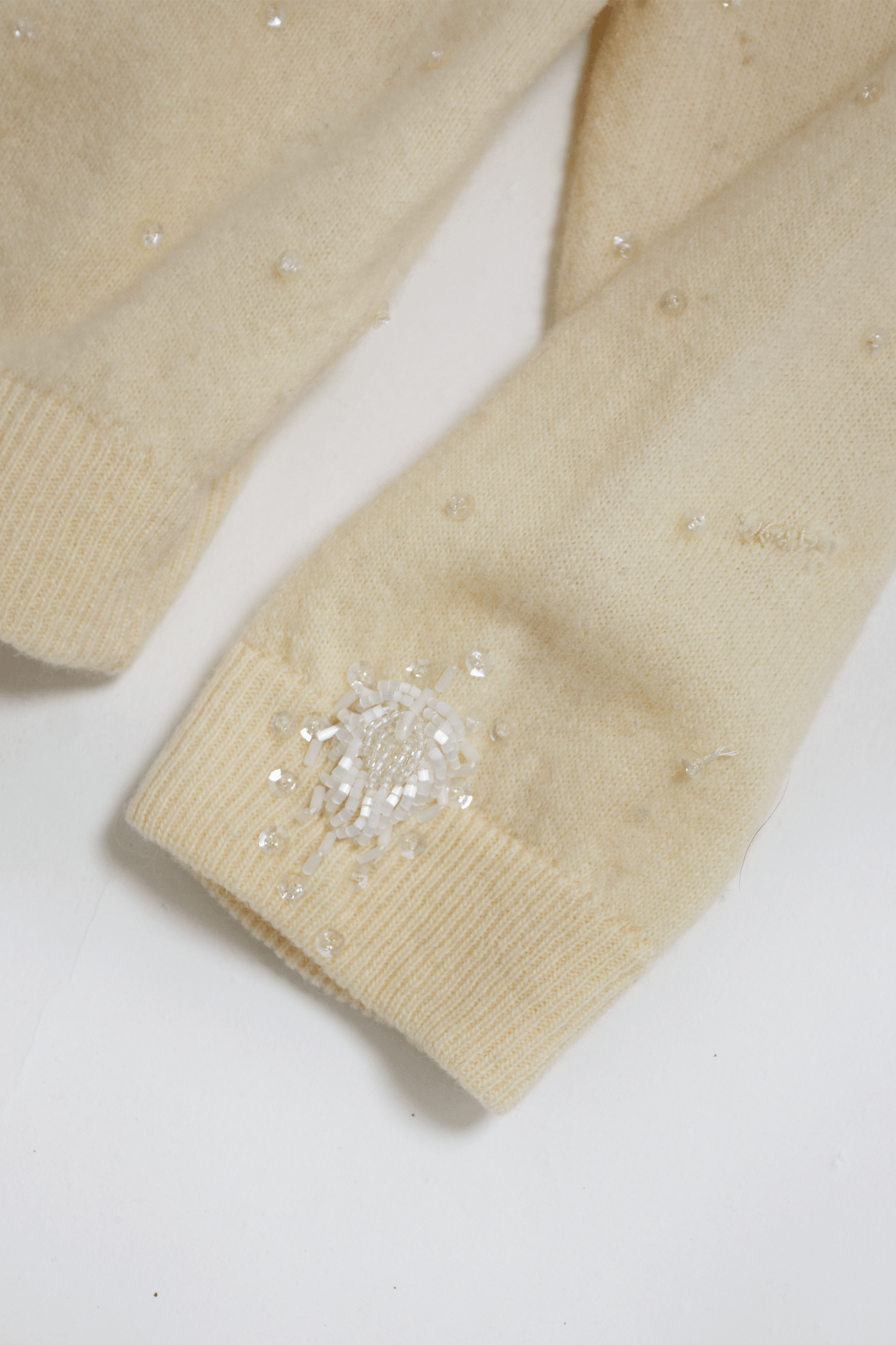 Antique beaded cardigan