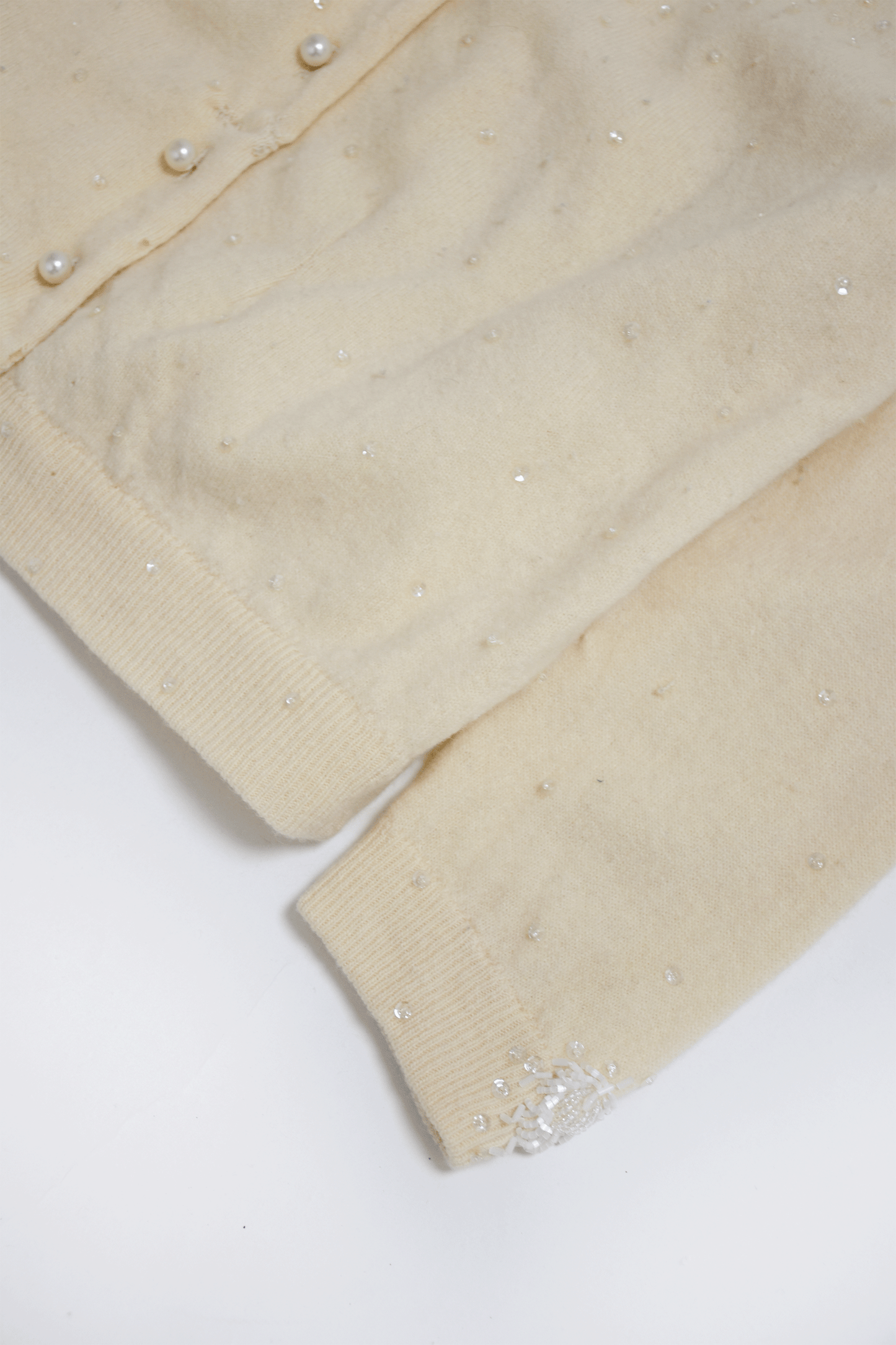 Antique beaded cardigan