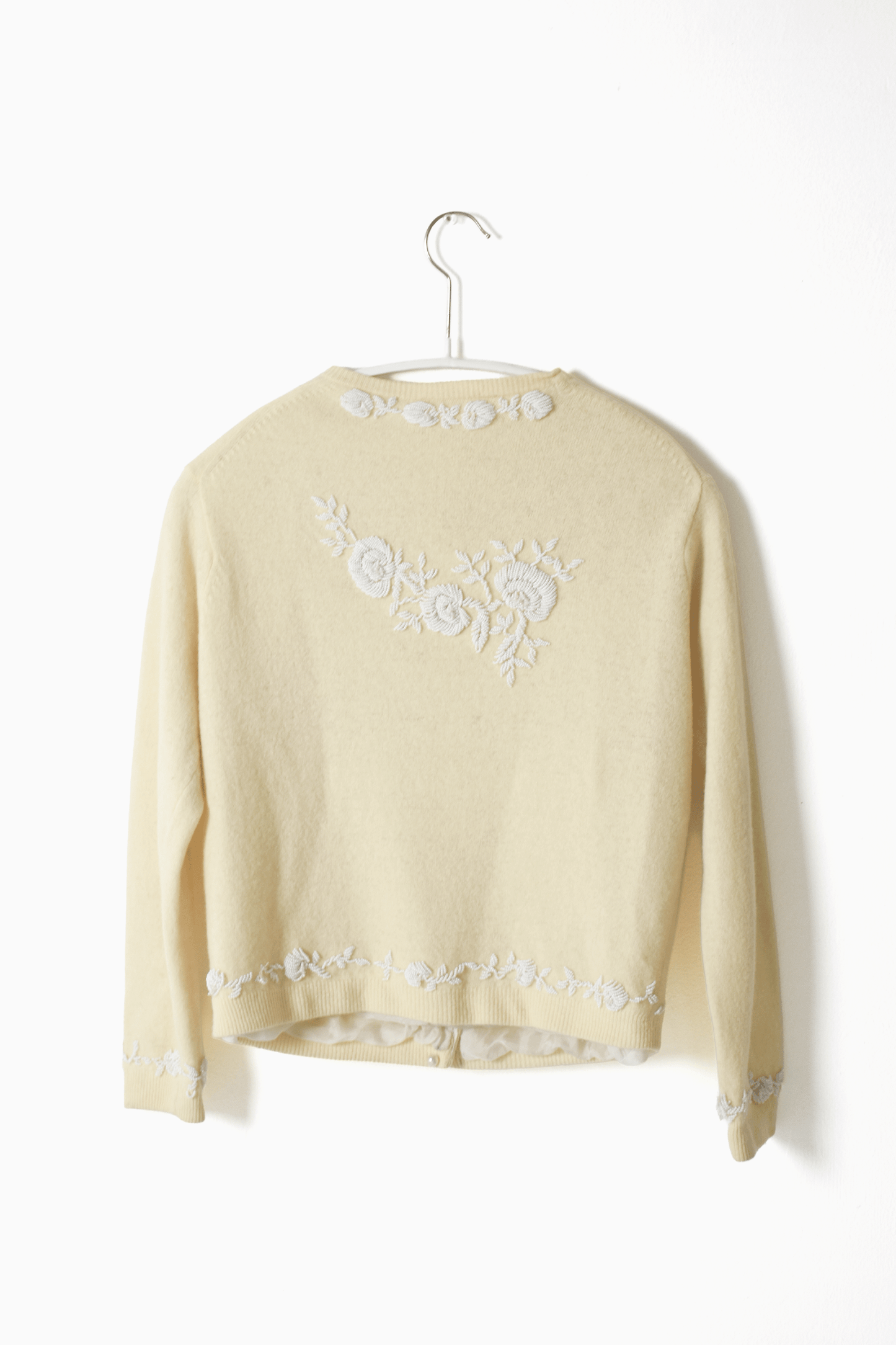 Antique beaded cardigan