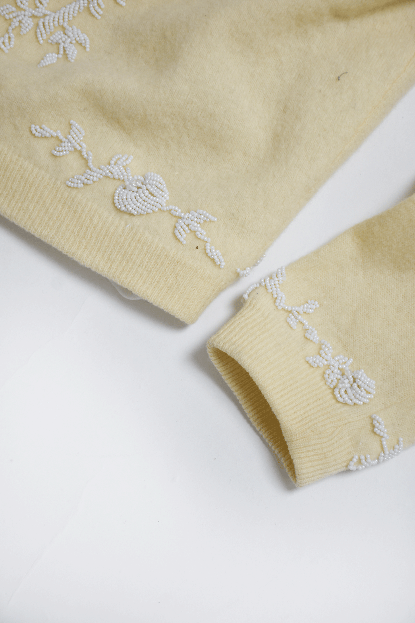 Antique beaded cardigan