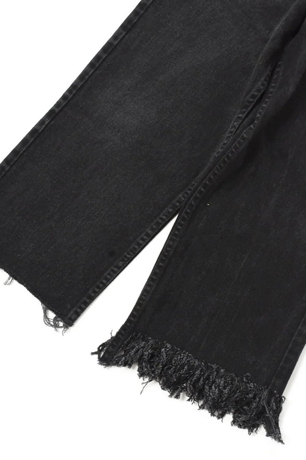 circa make fringe denim Short Leg pants