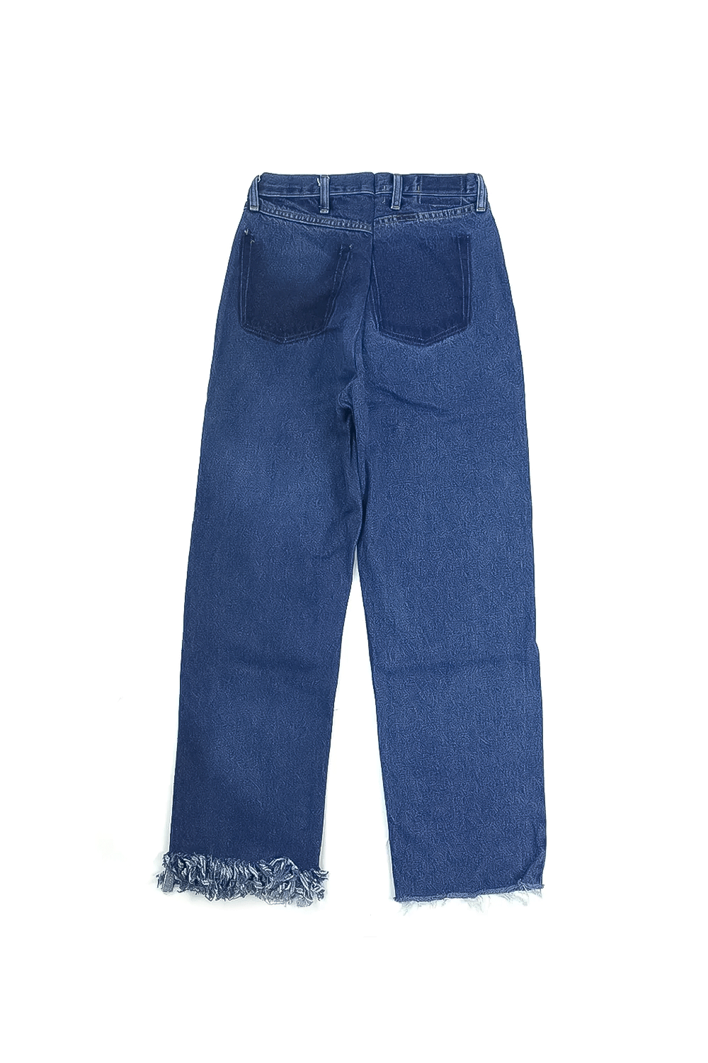 circa make fringe denim Long Leg pants