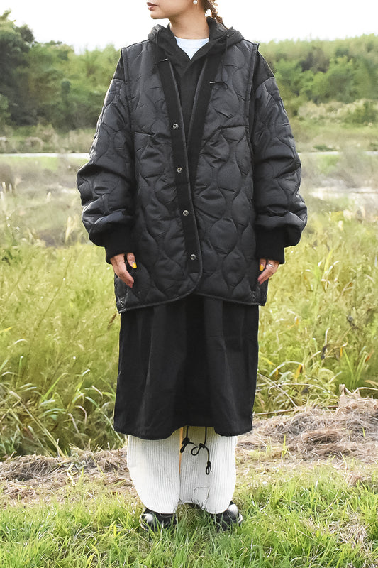 RAYDY×77circa / circa make layered m-51 coat