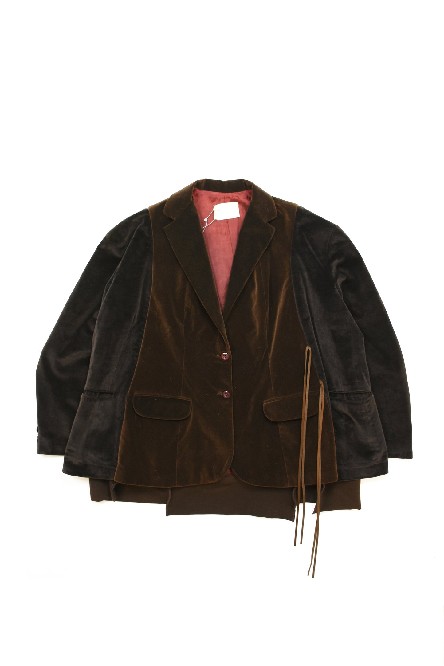 circa make ajustable width velor jacket