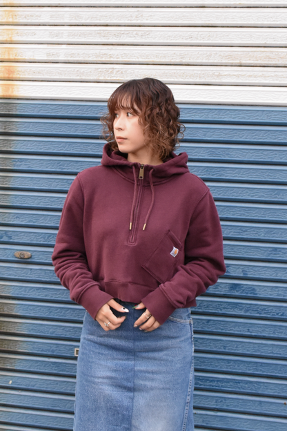 Vintage Remake US Men's Crop top Hoodie #2