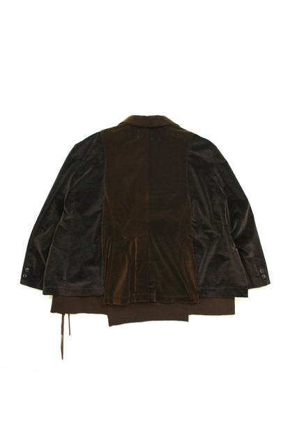 circa make ajustable width velor jacket