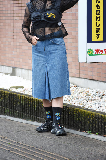 circa make denim half pants