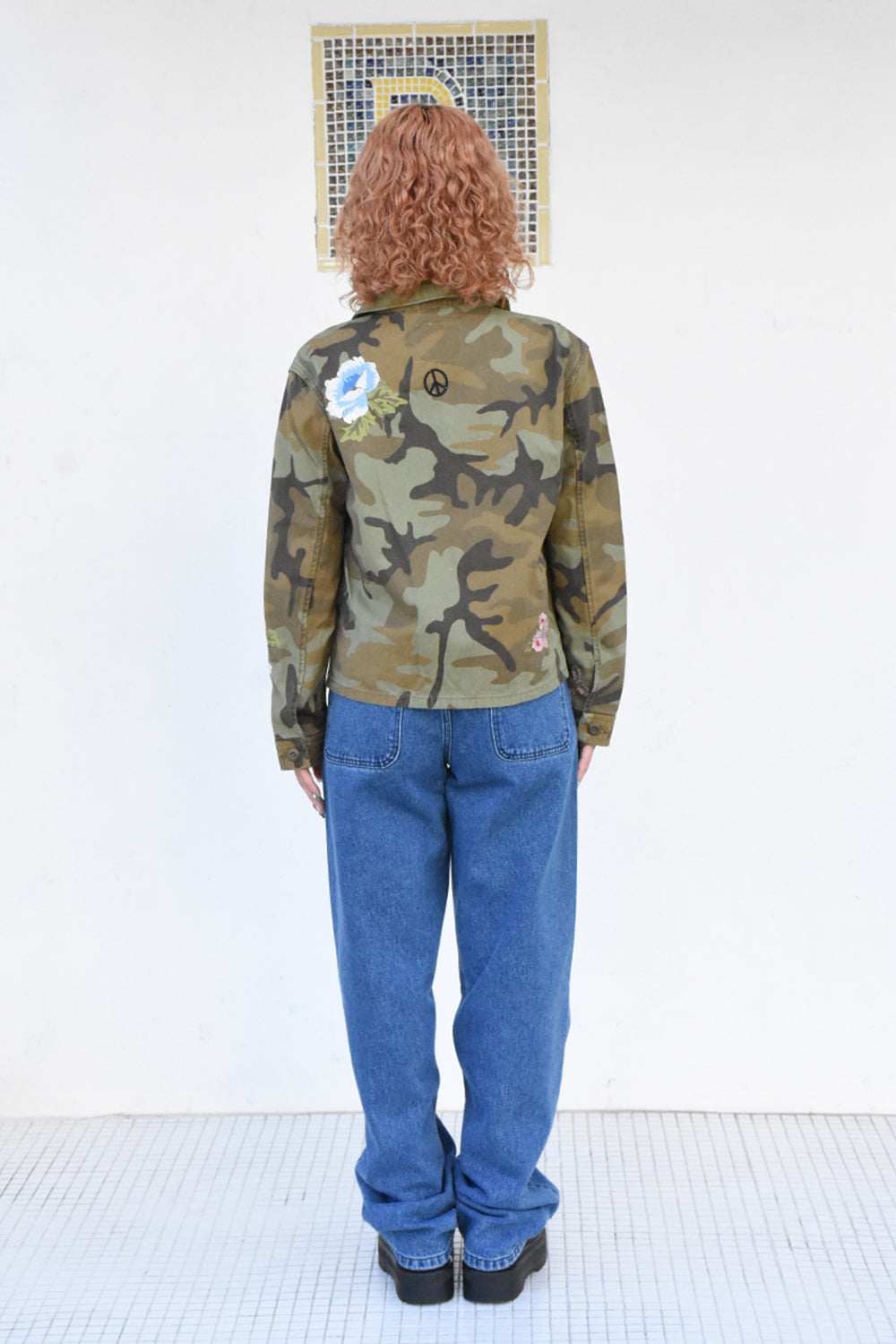 Embroidery Camo Swingtop