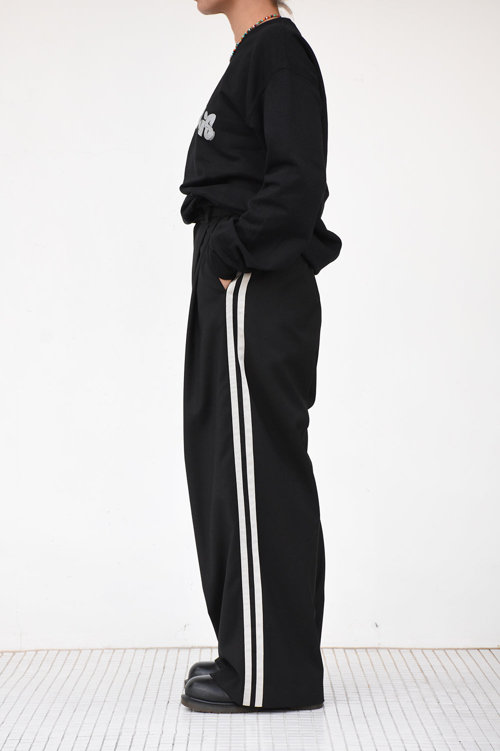 Double Line Wide Pants