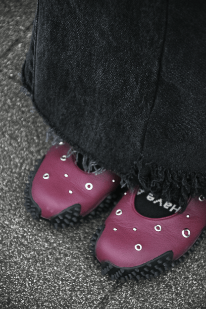 circa make long denim skirt