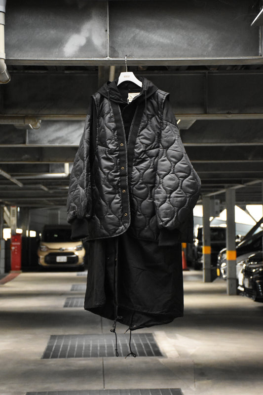 RAYDY×77circa / circa make layered m-51 coat