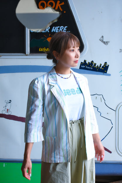 U.S.A. Stripe Tailored Jacket