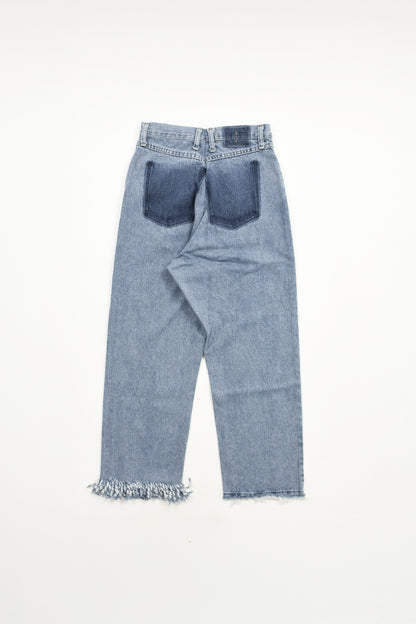 circa make fringe denim pants(Leg/100cm)