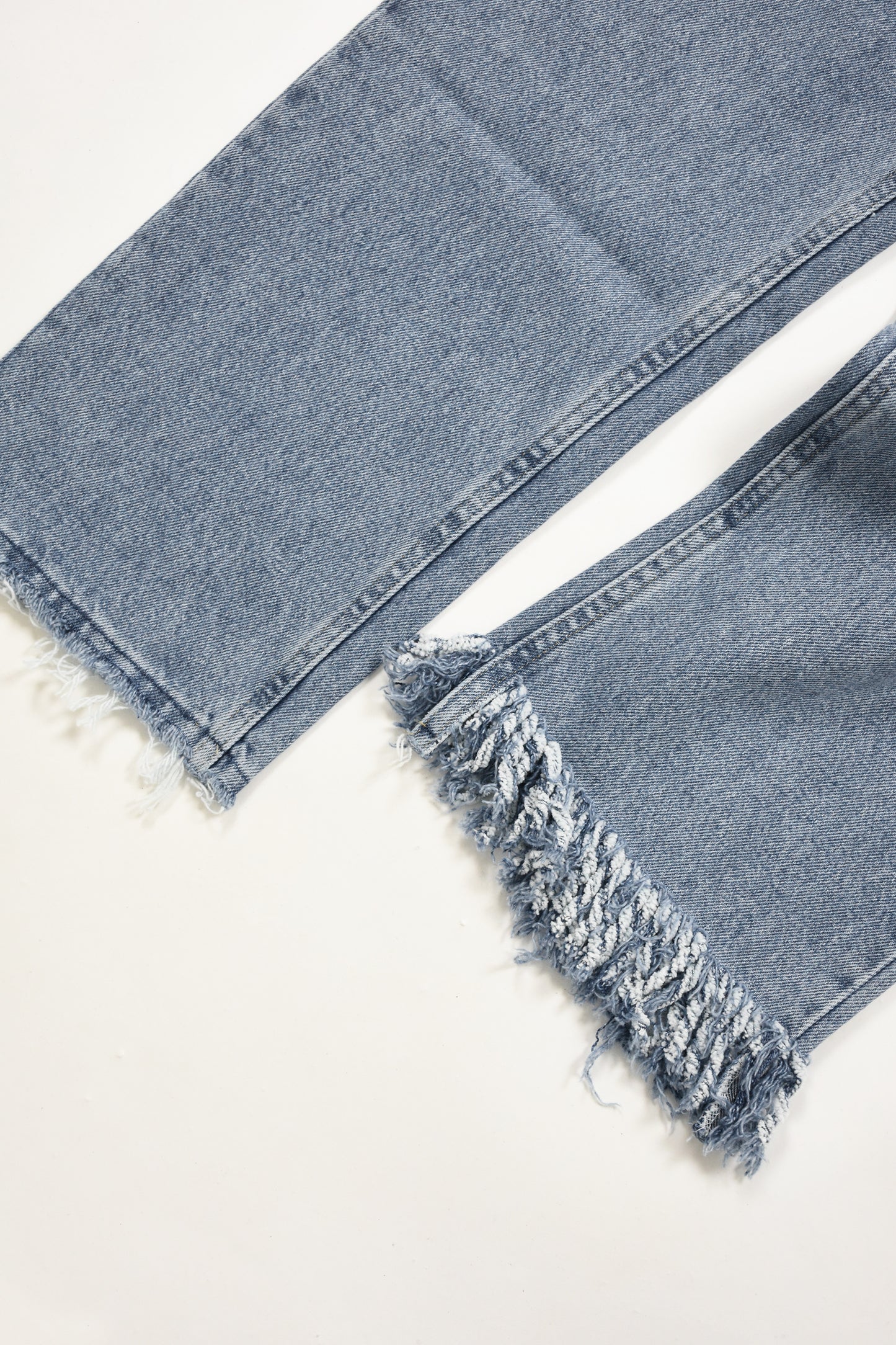 circa make fringe denim pants(Leg/100cm)