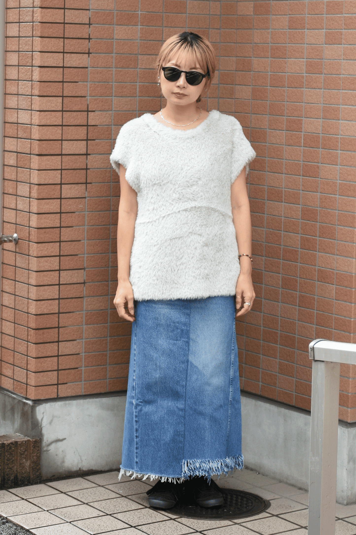 Fur Like French Knit