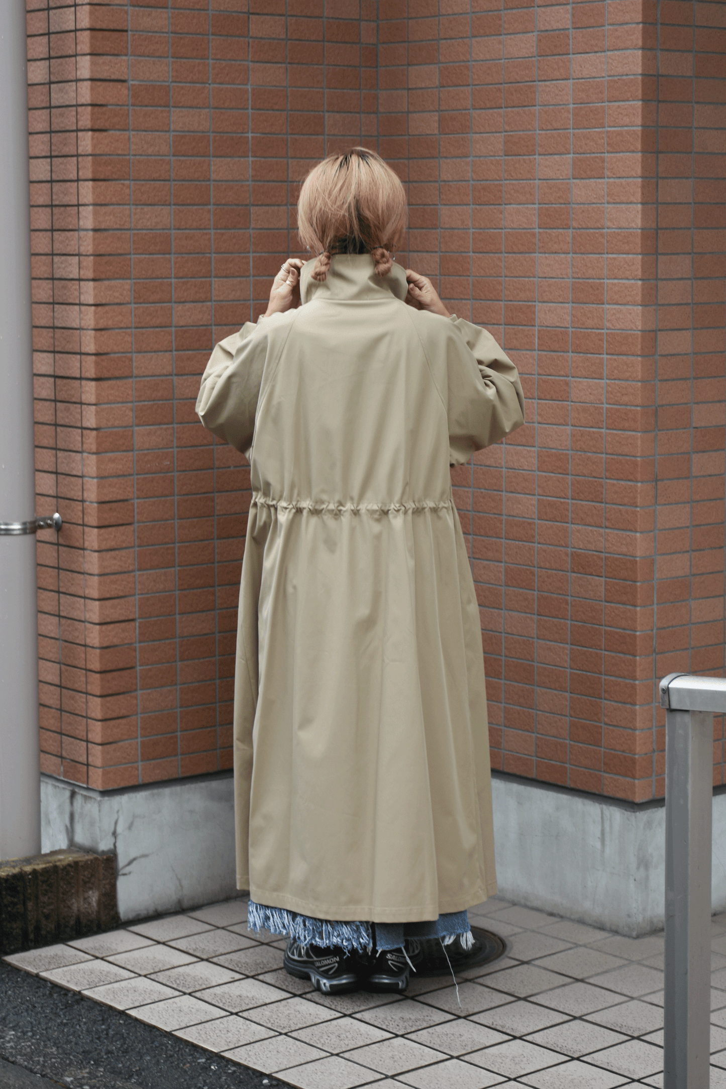 Stand Trench Coat