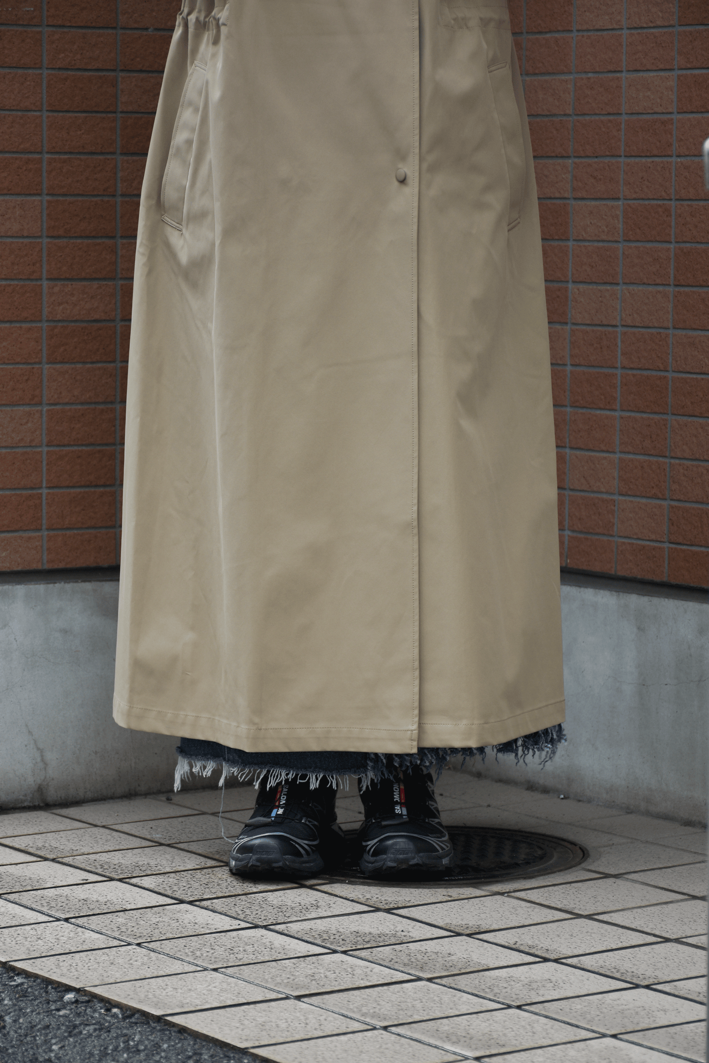 Stand Trench Coat