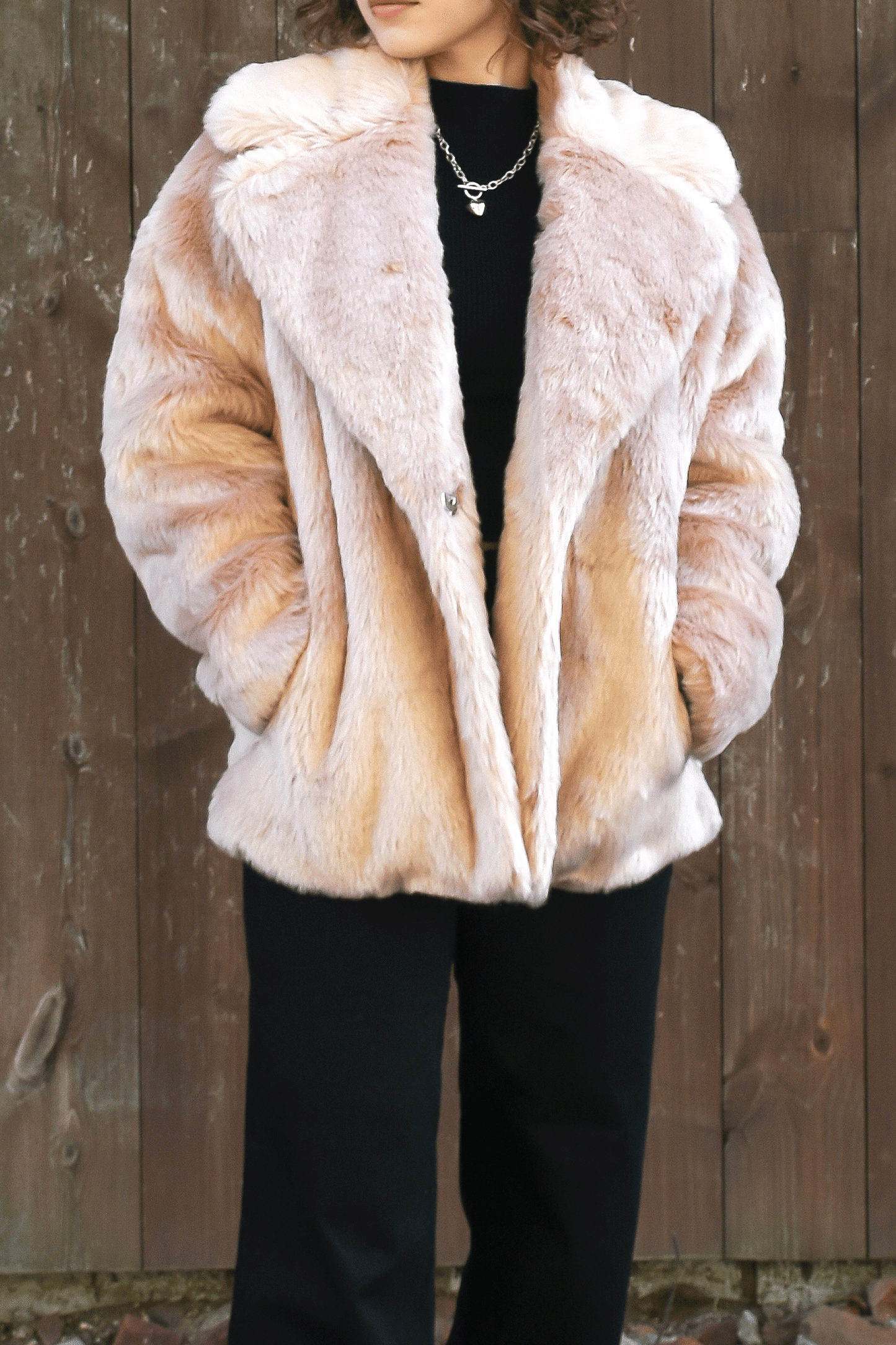 RITA COAT PALE PINK