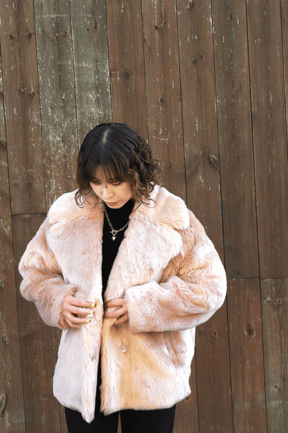 RITA COAT PALE PINK