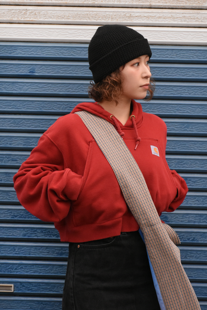 Vintage Remake US Men's Crop top Hoodie #5