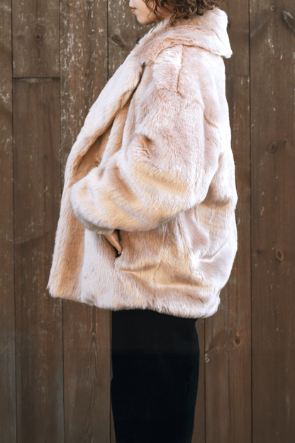 RITA COAT PALE PINK