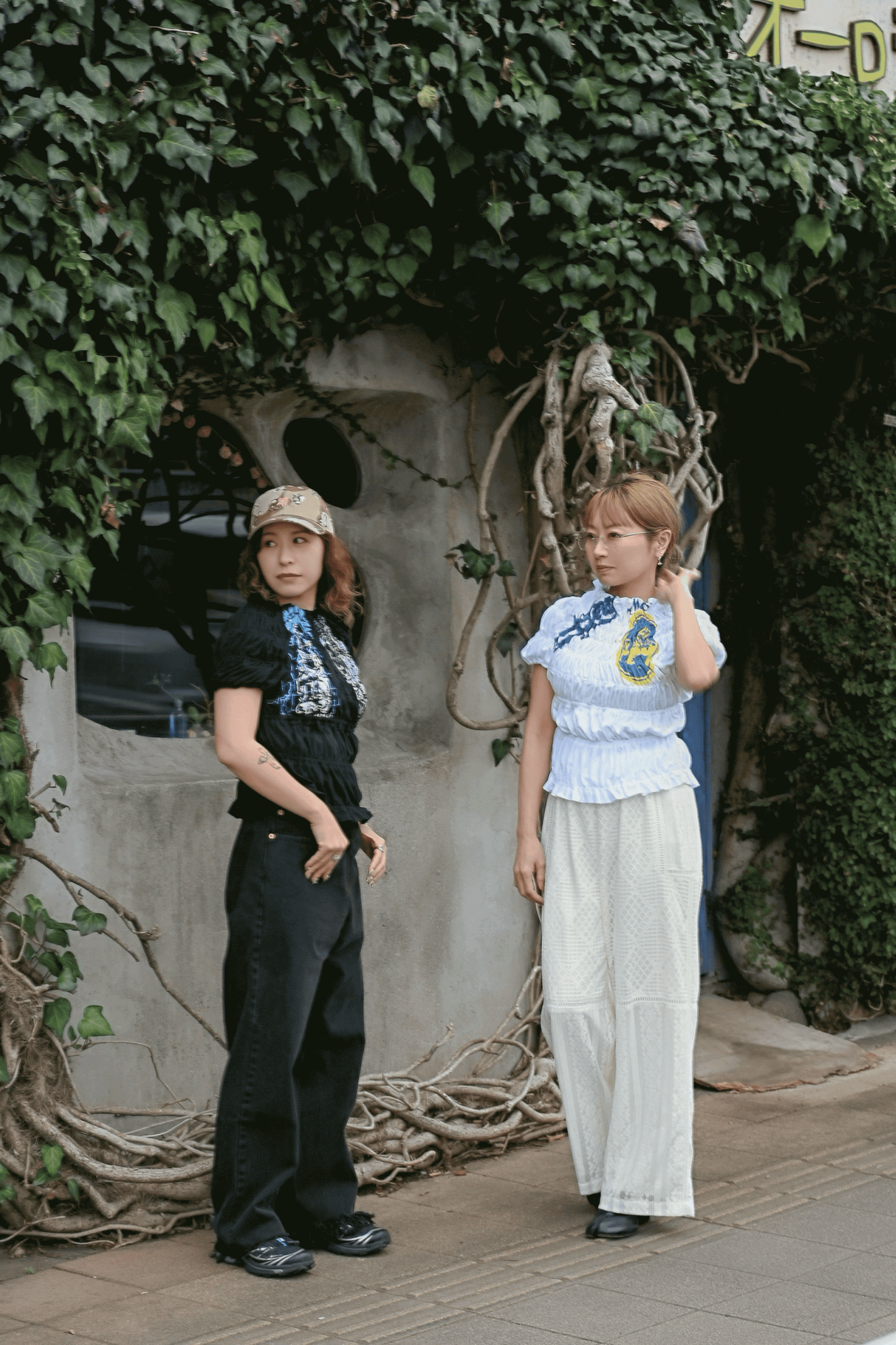 circa make shirring print top