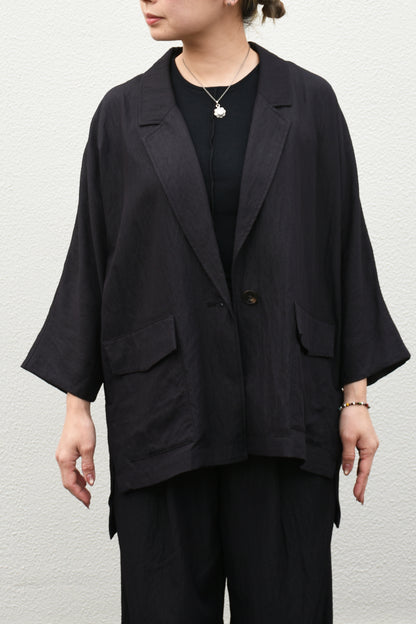 Relaxed Twill Dolman Jacket