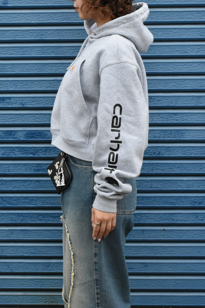 Vintage Remake US Men's Crop top Hoodie #3