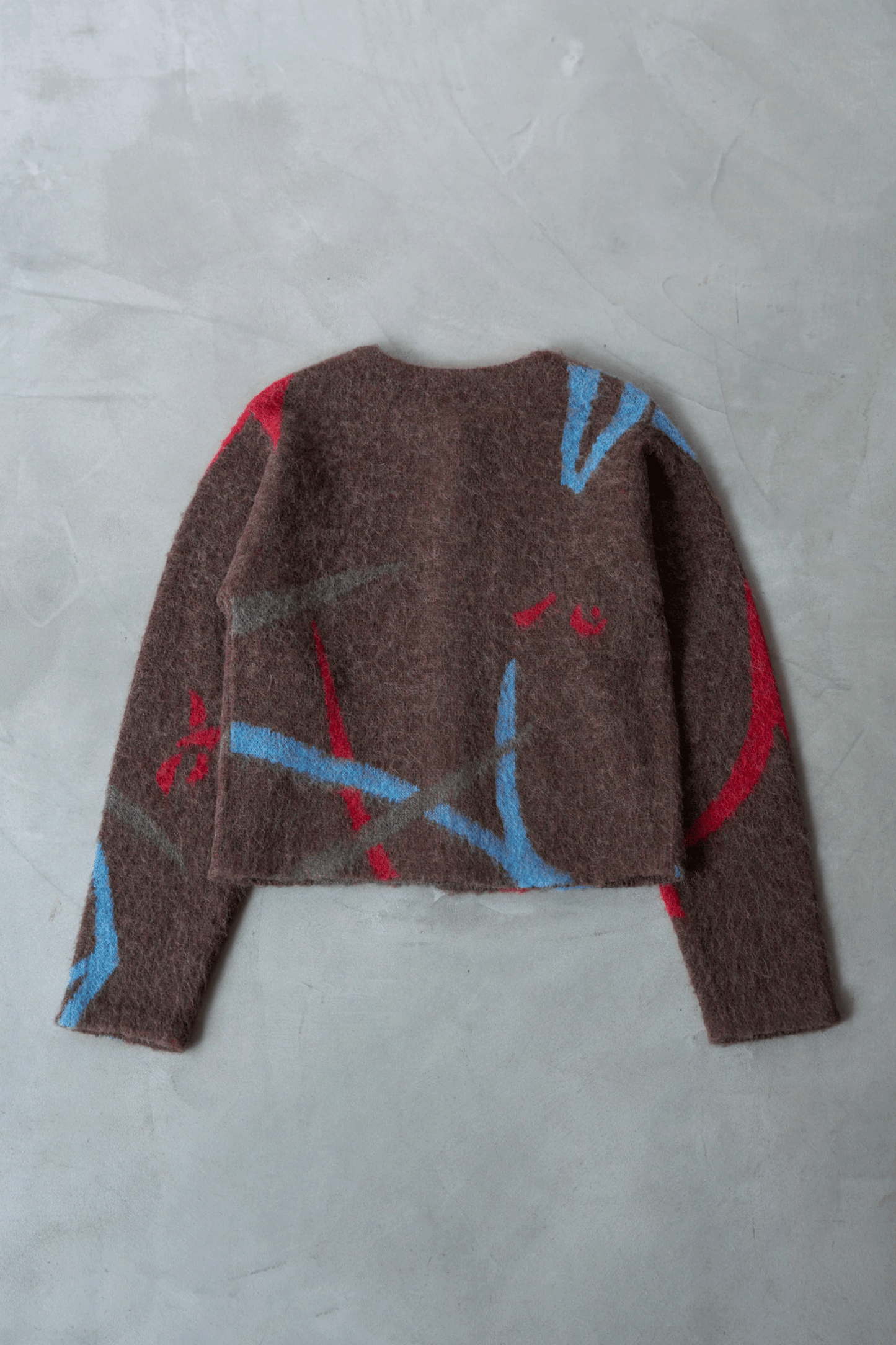 Klee Lacquard knit cardigan