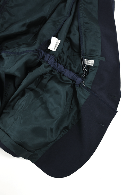 circa make v shape navy blazer jacket