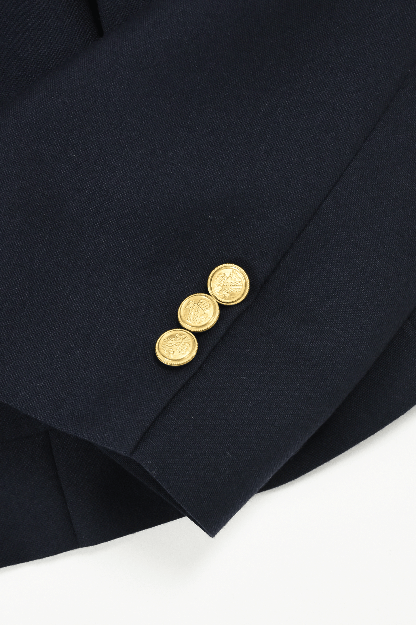 circa make v shape navy blazer jacket