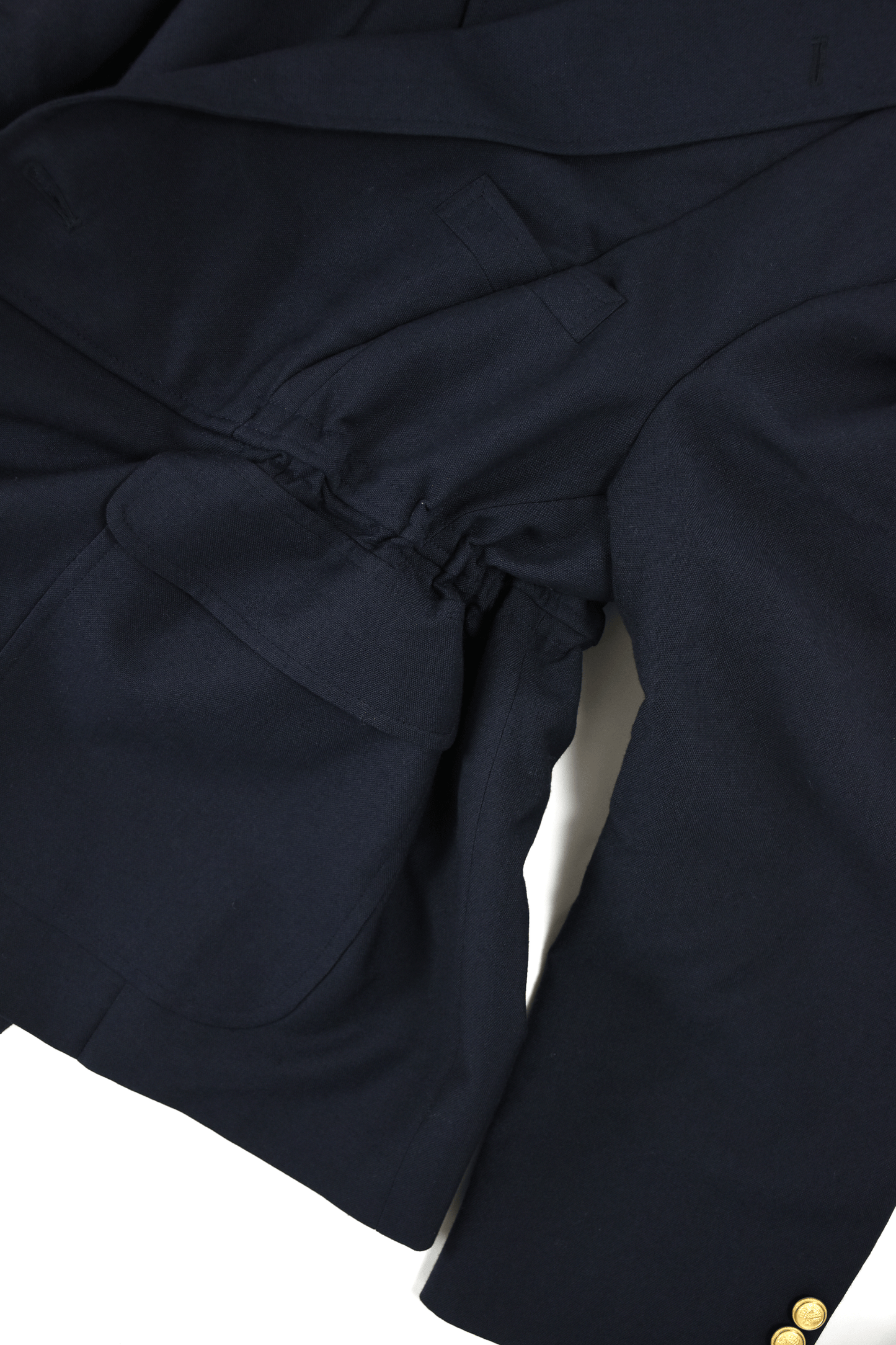 circa make v shape navy blazer jacket