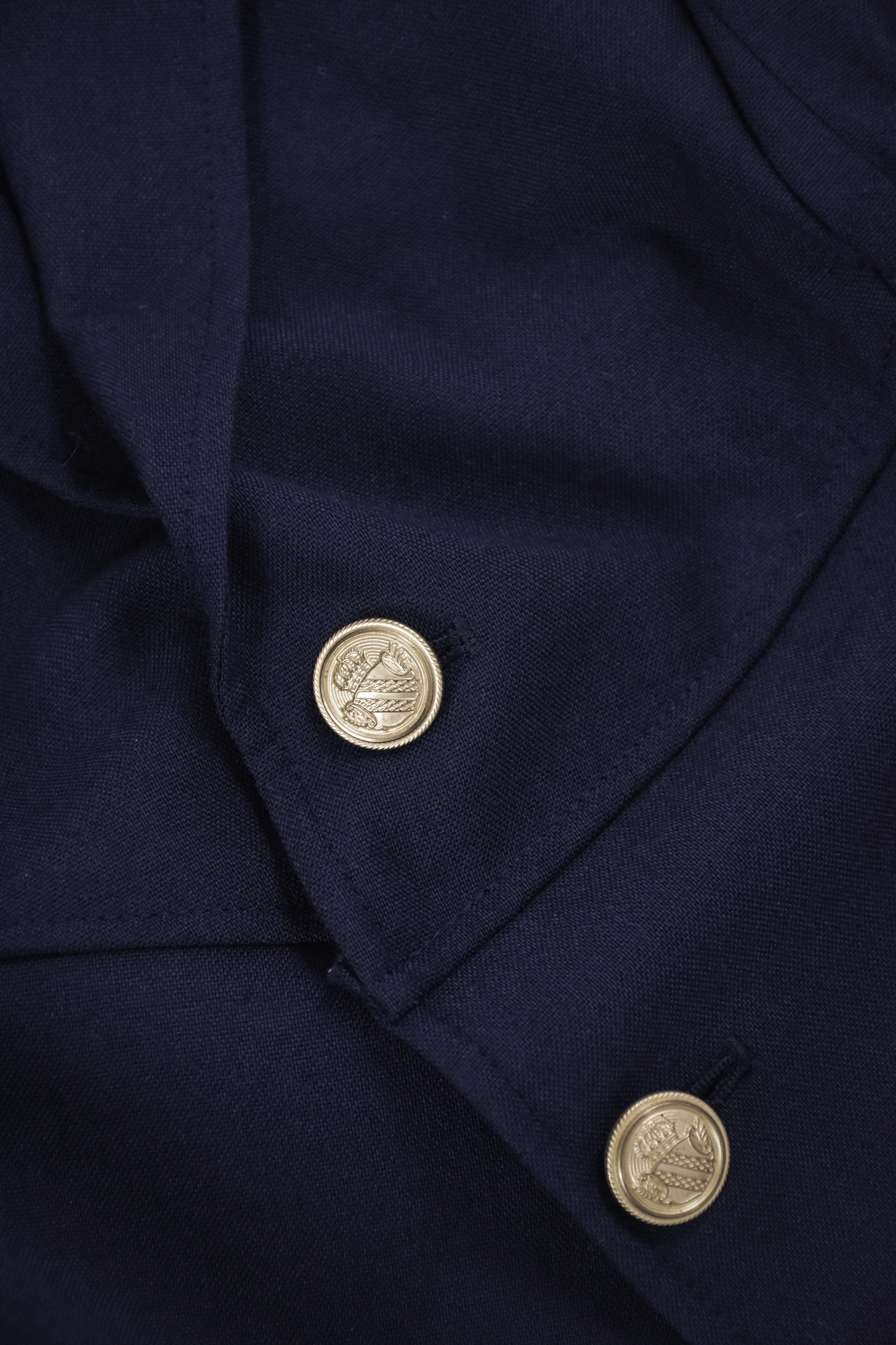 circa make v shape navy blazer jacket