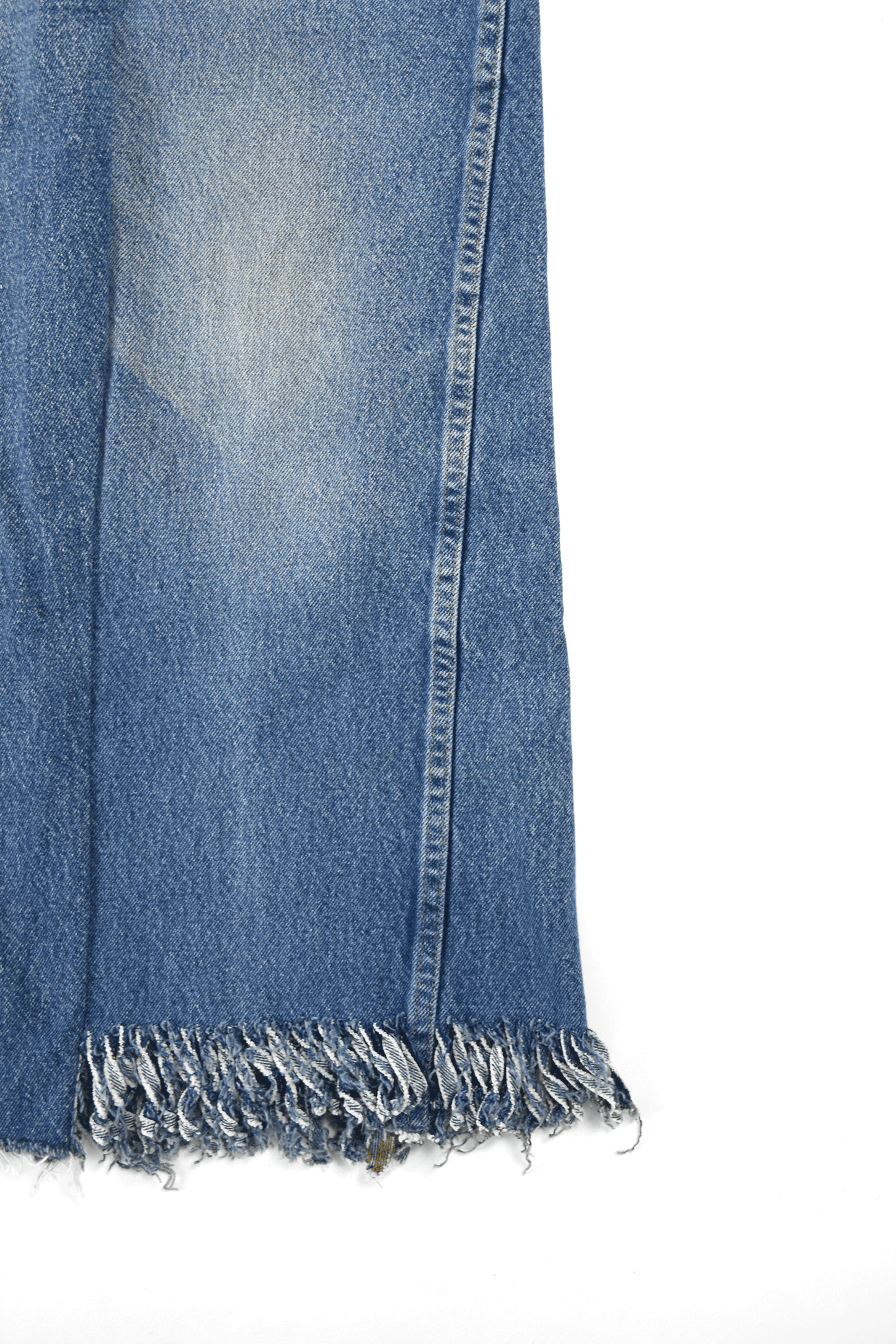 circa make long denim skirt