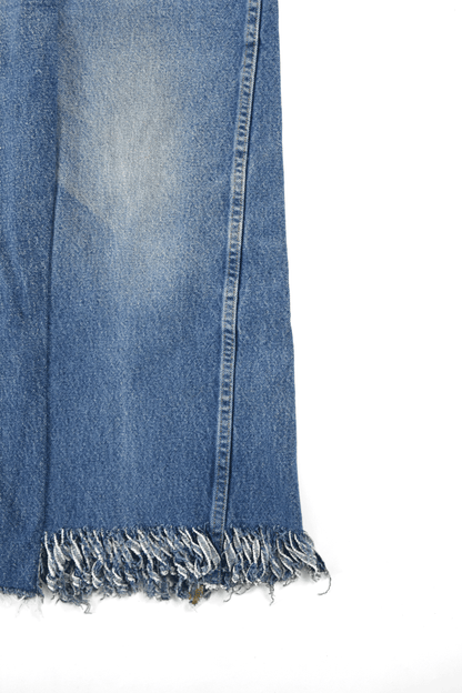 circa make long denim skirt