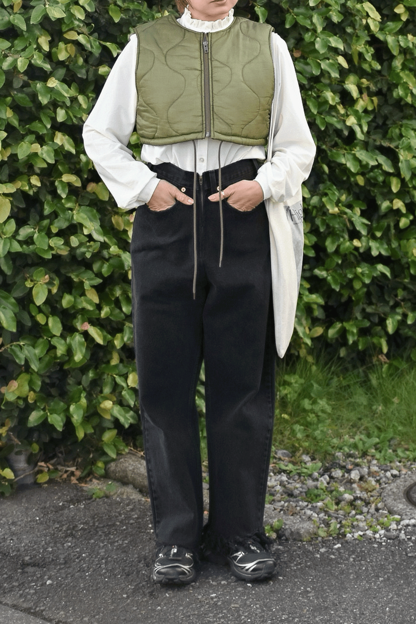 circa make quilting liner double face vest