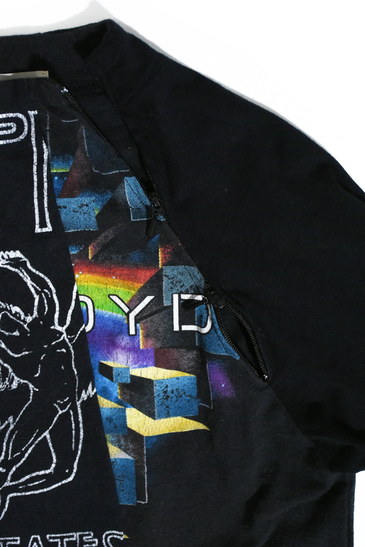 circa make w/zip neck print top