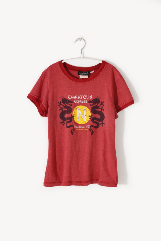 80's Chinatown Trim Tee