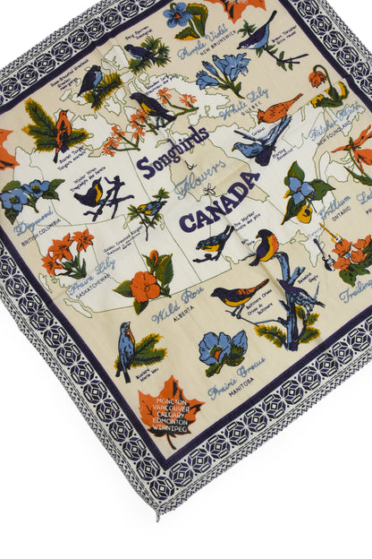 Map print bandana /48cm/9type