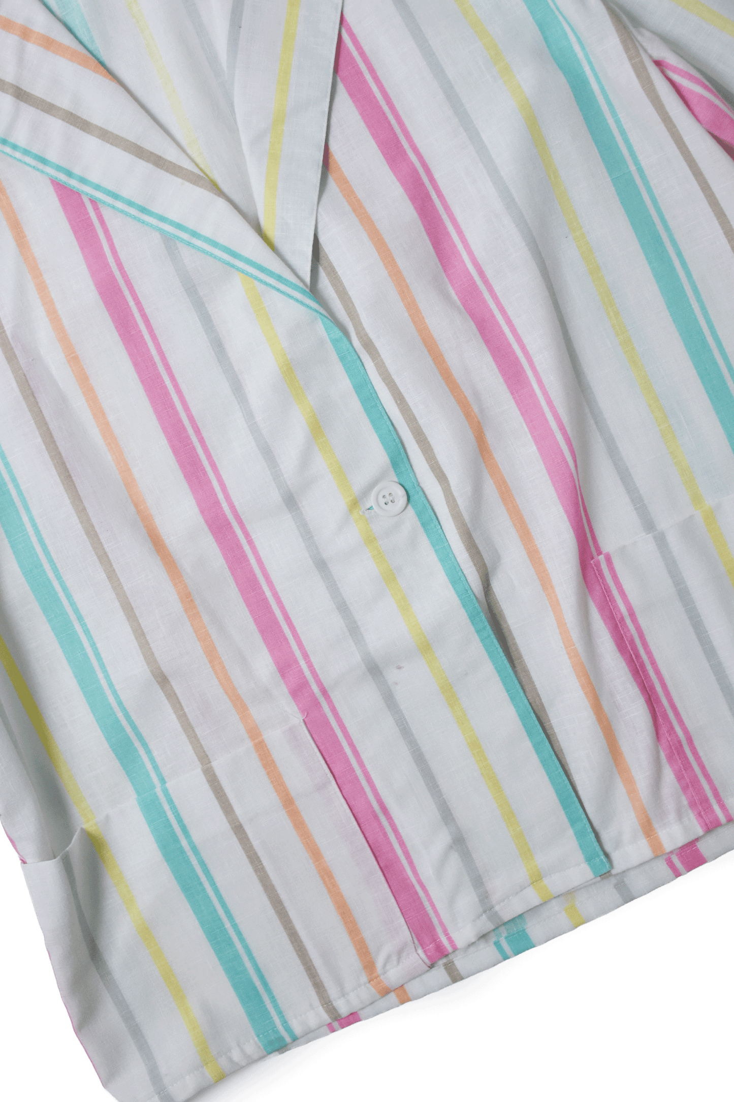 70's U.S.A. Stripe Roll Up Jacket