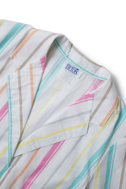 70's U.S.A. Stripe Roll Up Jacket