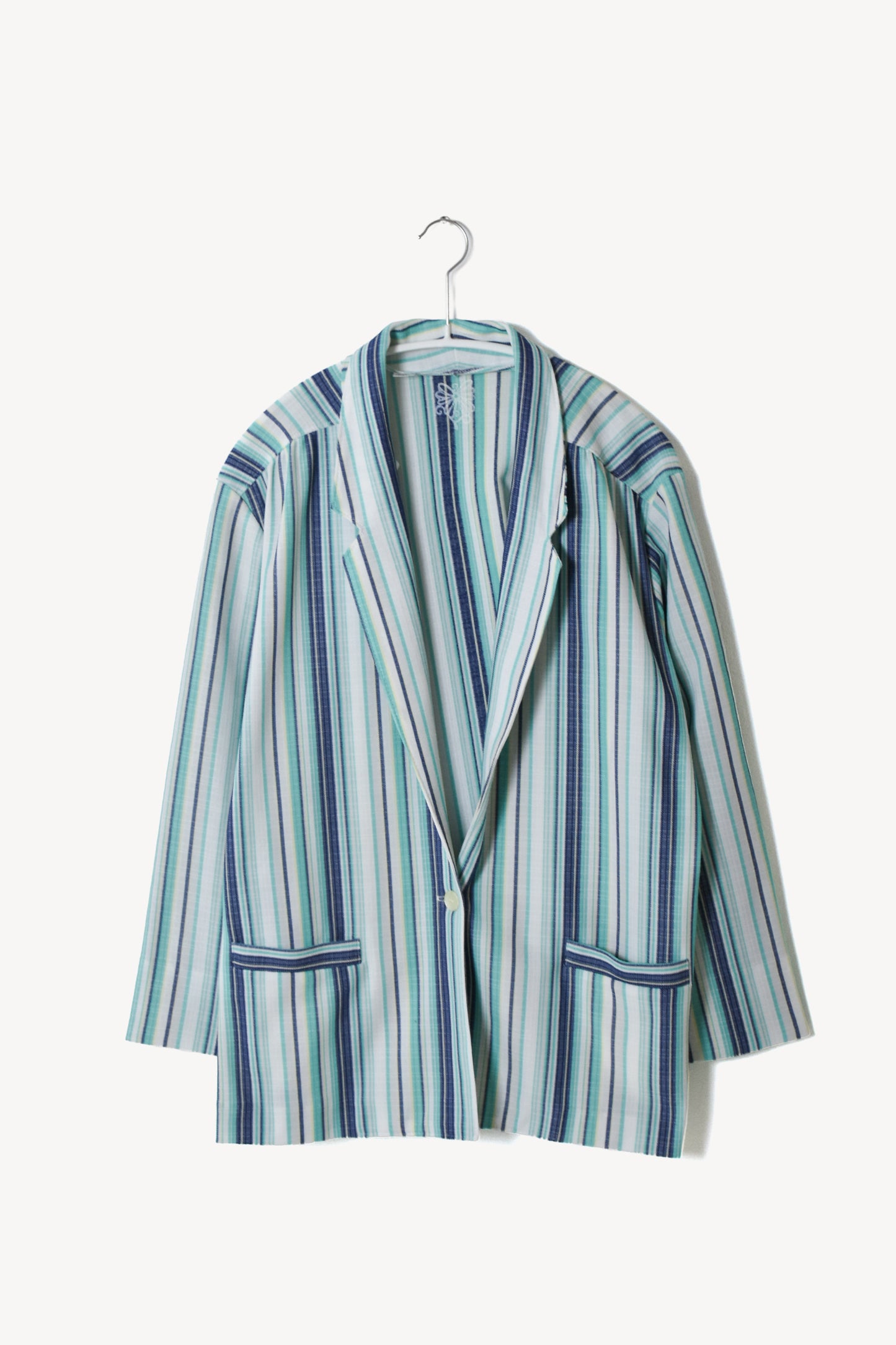 80's U.S.A. Stripe tailored jacket