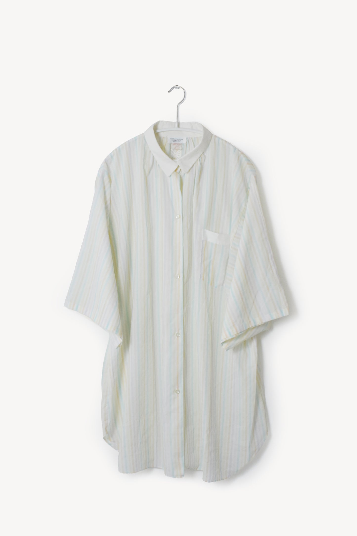 90's U.S.A. Stripe Cleric Shirt